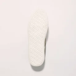 Baskets En Sneakers|Schoenen<Blancheporte Sneakers met platformzool en goudkleurige mesh pasjes - kaki