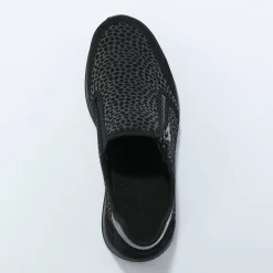 Baskets En Sneakers|Schoenen<Blancheporte Sneakers met rits voor gevoelige voeten in rekbare stof zwart
