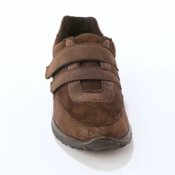 Baskets En Sneakers|Schoenen<Blancheporte Sneakers met scratchsluiting, in rekbaar materiaal, speciaal voor gevoelige voeten chocolade
