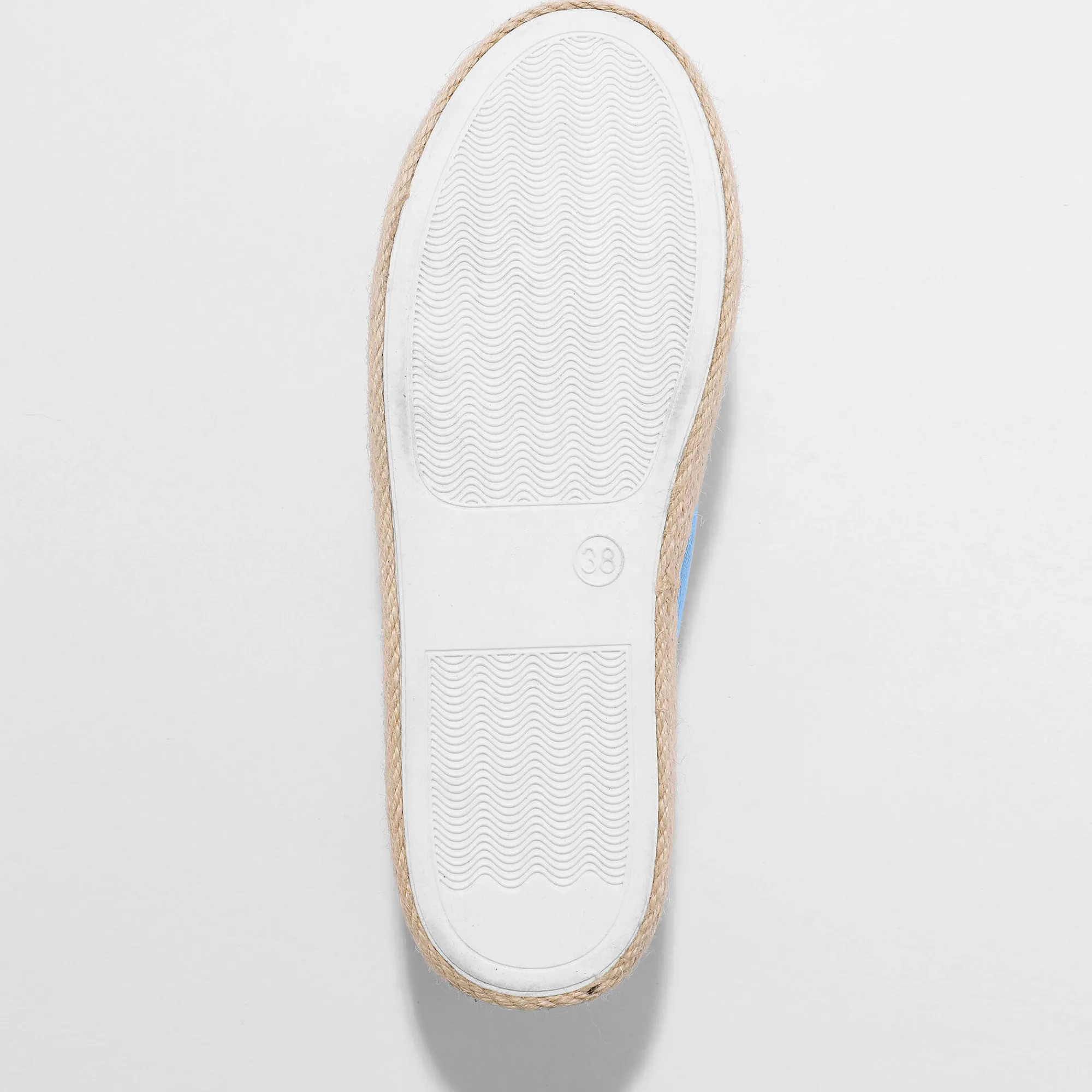 Baskets En Sneakers|Schoenen<Blancheporte Sneakers met sleehak en koordzool denim