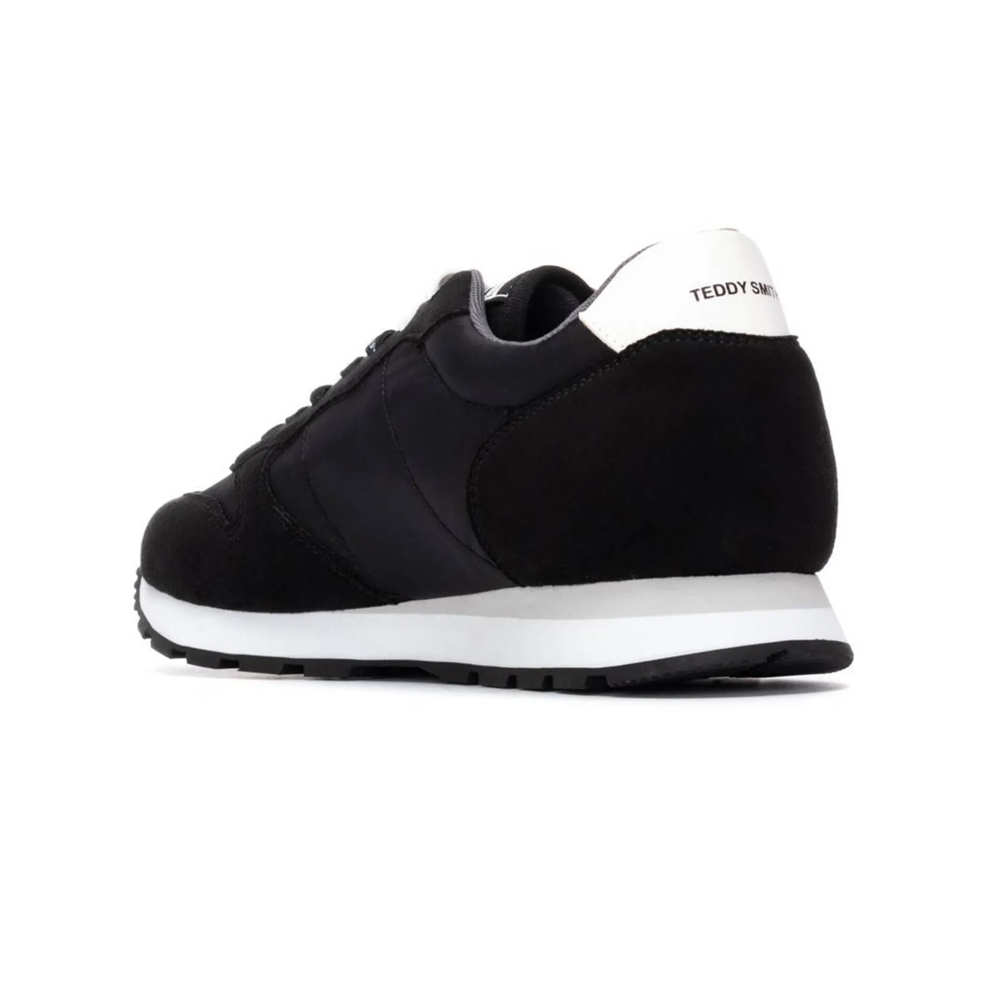 Schoenen|Schoenen Heren<Teddy Smith Sneakers met veters zwart