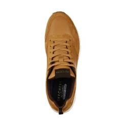 Schoenen|Schoenen Heren<Skechers Sneakers met veters Uno - Stacre karamel