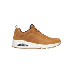 Schoenen|Schoenen Heren<Skechers Sneakers met veters Uno - Stacre karamel