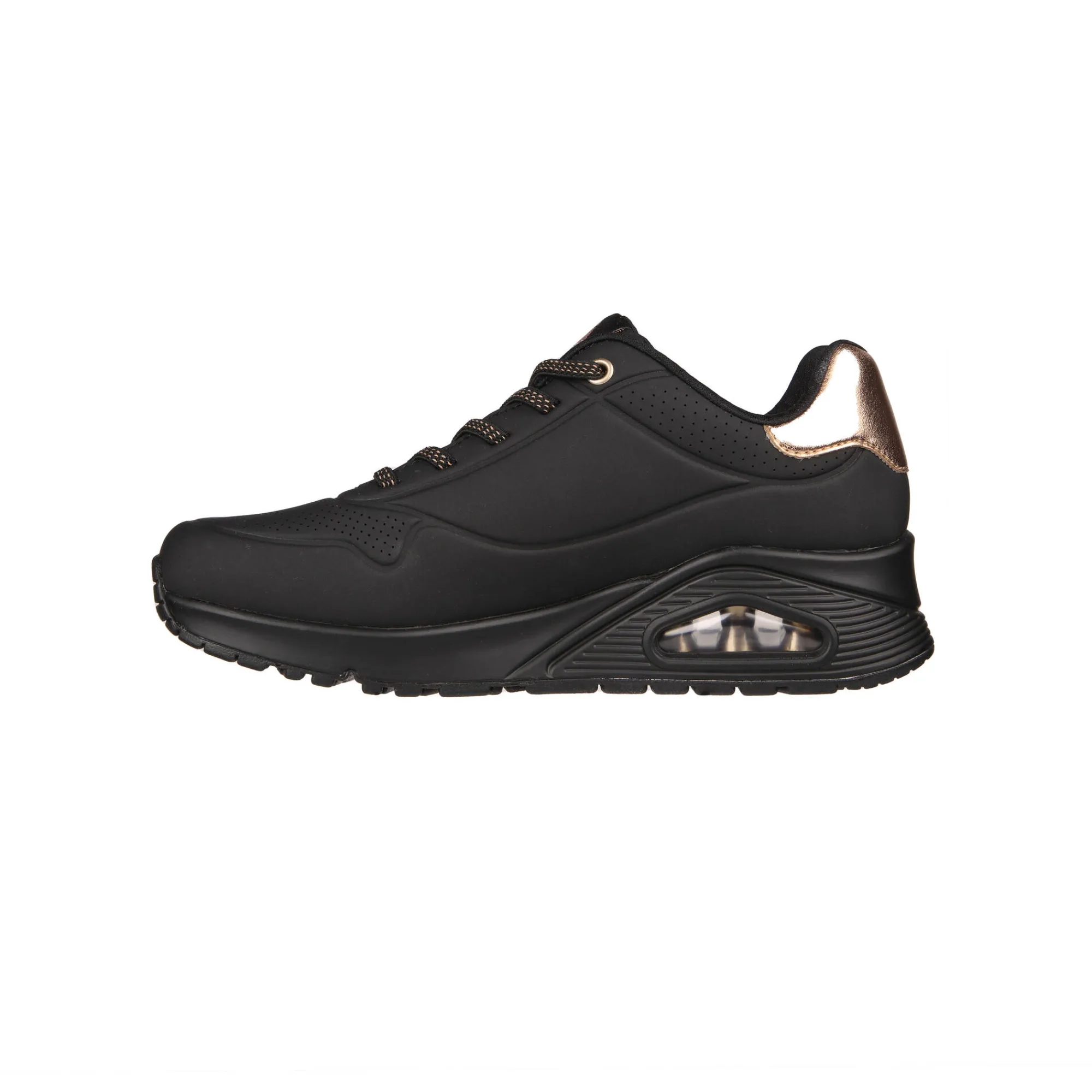 Baskets En Sneakers|Schoenen<Skechers Sneakers UNO SHIMMER zwart