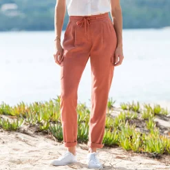 Broek<Blancheporte Soepele cargobroek paprika