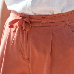 Broek<Blancheporte Soepele cargobroek paprika