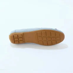 Derby's En Mocassins|Schoenen<Blancheporte Soepele mocassins in microvezeltextiel blauw