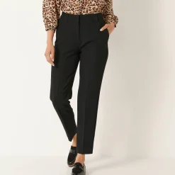 Broek<Blancheporte Soepele slimbroek zwart