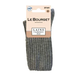 Panty’s, Kniekousen En Sokken<Le Bourget Sokken in modal met kasjmier en zijde chiné grijs