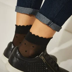 Panty’s, Kniekousen En Sokken<Blancheporte Sokken in plumetis - set van 2 paar zwart