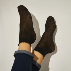 Panty’s, Kniekousen En Sokken<Blancheporte Sokken in plumetis - set van 2 paar zwart
