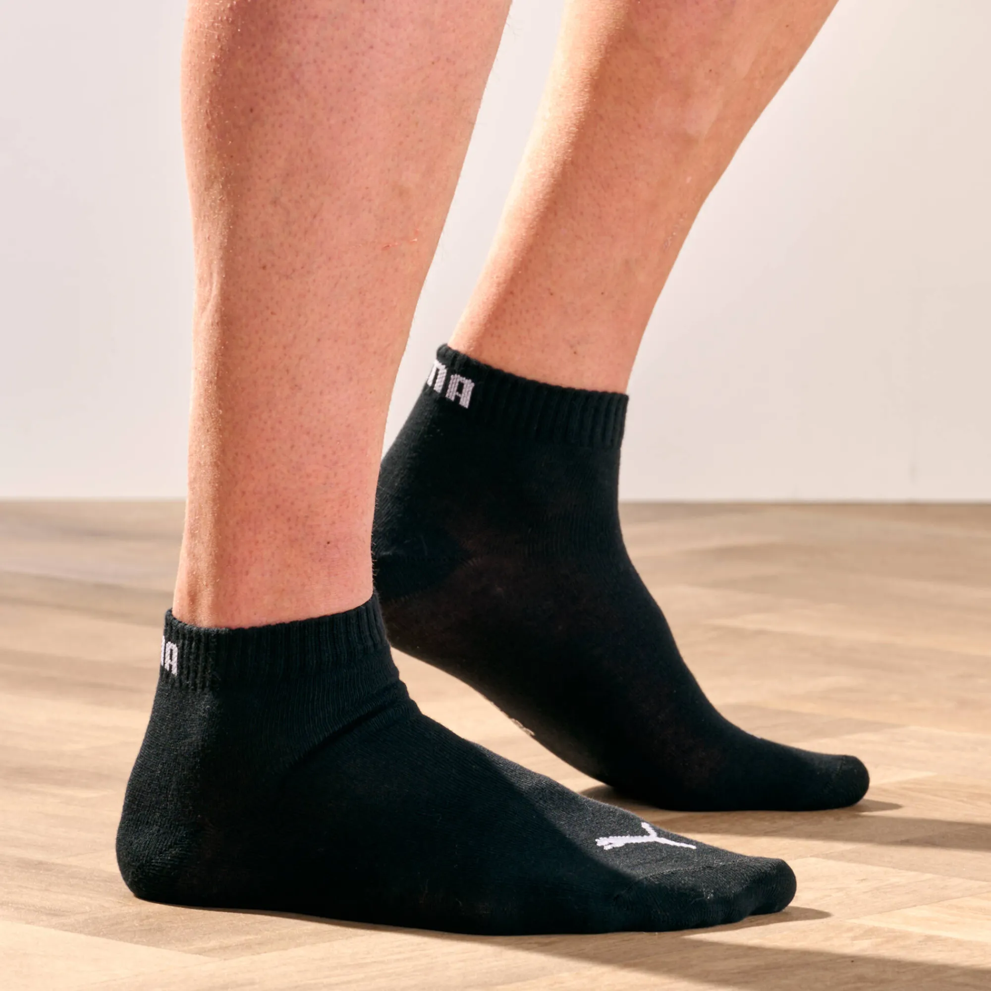 Ondergoed<Puma Sokken Quarter ® - set van 3 paar zwart