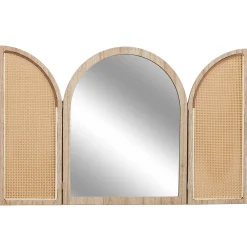 Decoratieartikel<Blancheporte Spiegel met luikjes naturel