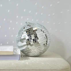 Feestdecoratie|Decoratieartikel<Blancheporte Spiegelbol zilverkleurig