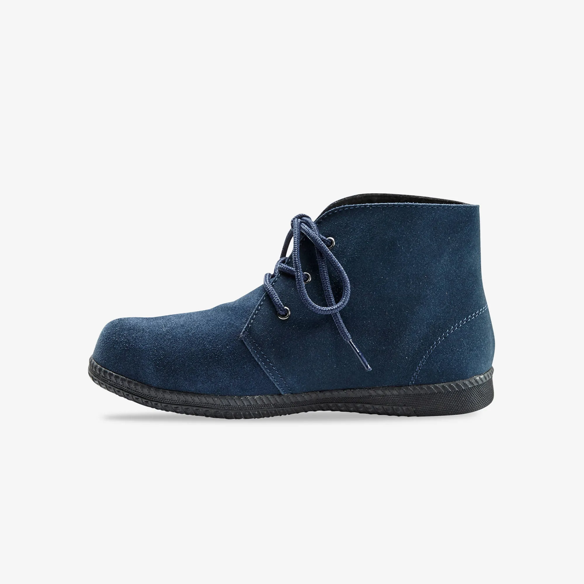 Bottines En Boots|Schoenen<Blancheporte Splitleren bottines met veters marine