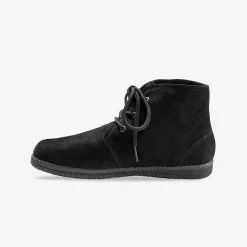 Bottines En Boots|Schoenen<Blancheporte Splitleren bottines met veters zwart