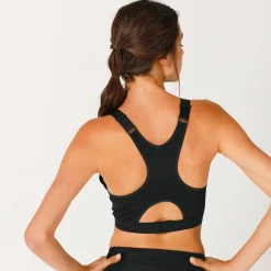Beha<Blancheporte Sportbeha in microvezel met zwemmersrug zwart