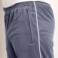 Broek<Blancheporte Sportbroek in 7/8-model, microvezel met geruwde binnenkant grijs