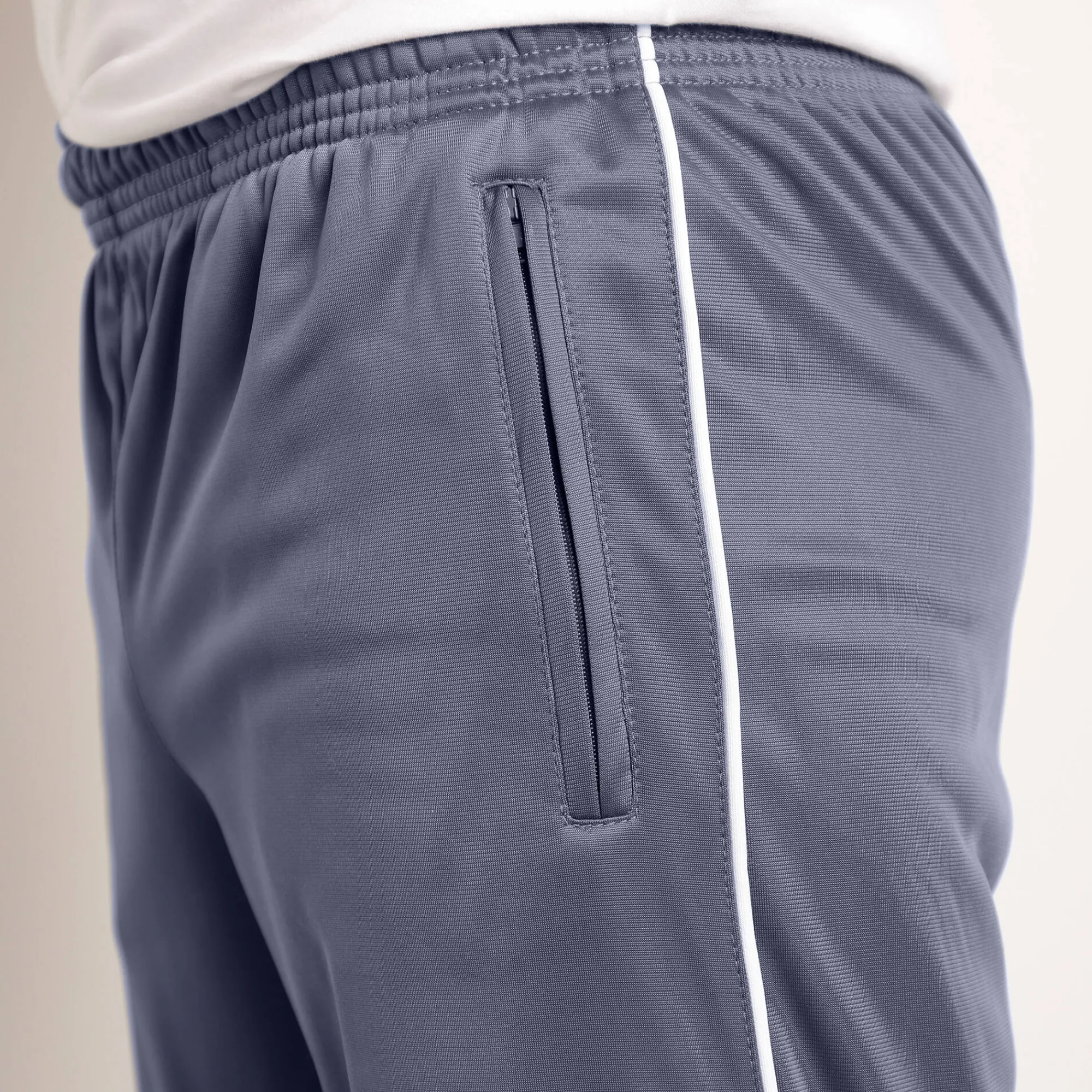 Broek<Blancheporte Sportbroek in 7/8-model, microvezel met geruwde binnenkant grijs