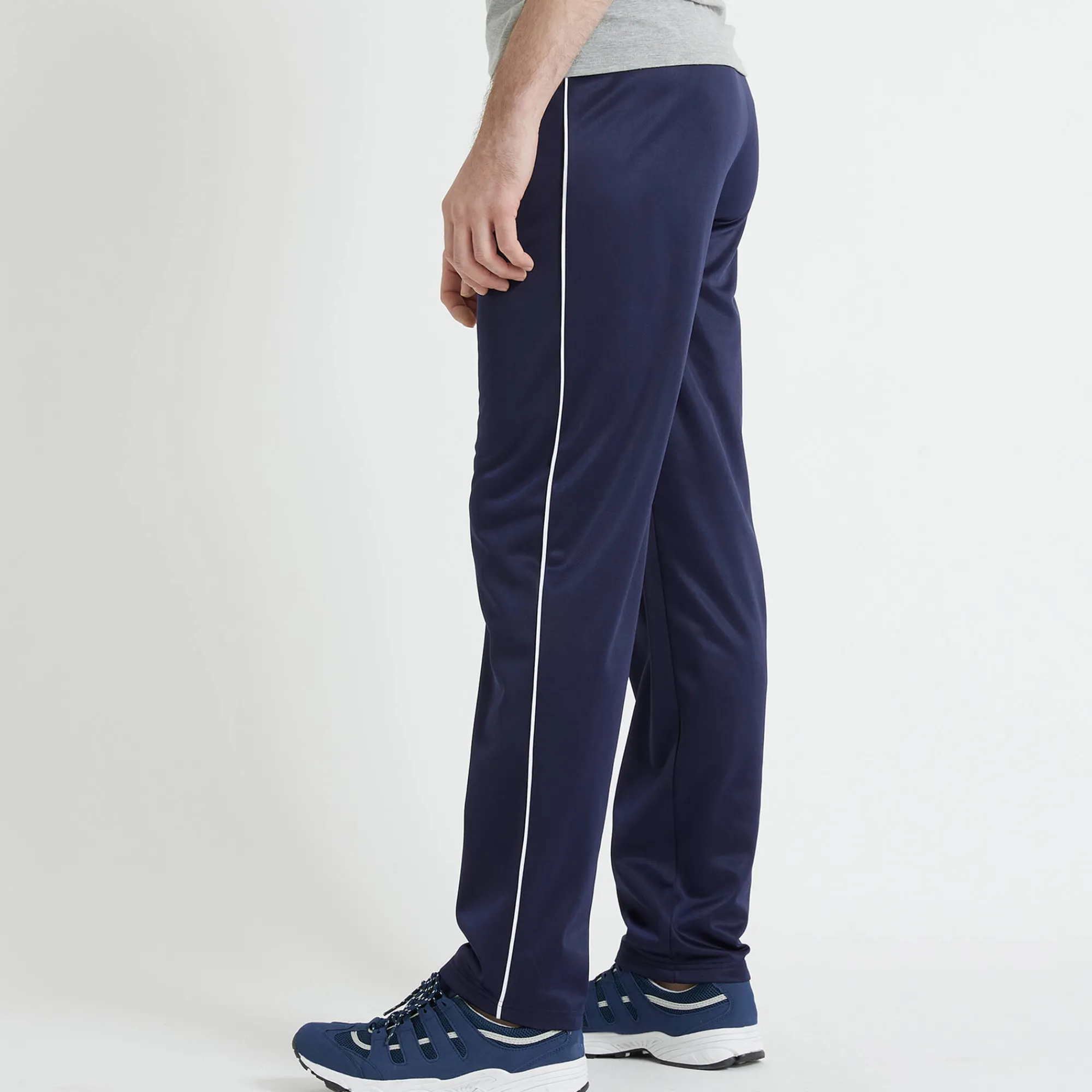 Broek<Blancheporte Sportieve broek met geruwde binnenkant marine