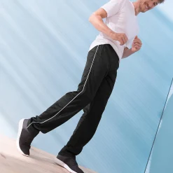 Broek<Blancheporte Sportieve broek met geruwde binnenkant zwart