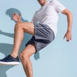 Short En Bermuda<Blancheporte Sportieve, elastsiche short grijs