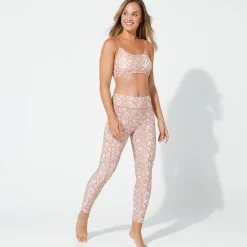 Body En Panty<Blancheporte Sportlegging met hoge taille en talrijke zakken hazelnootbruin