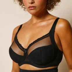 Beha<Blancheporte Steungevende beha in modellerend tricot - met beugels zwart