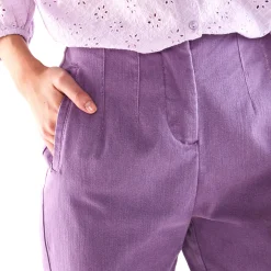 Broek<Blancheporte Steungevende 7/8-broek, hoge taille parma
