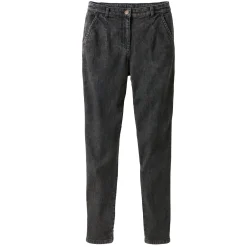 Jeans|Broek<Blancheporte Stretchjeans in 'mom' model, hoge taille used black
