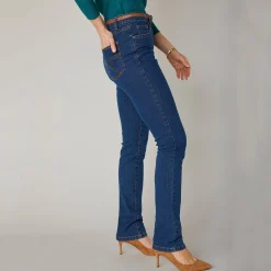 Jeans<Blancheporte Stretchjeans in recht model - kleine lengte dark blue