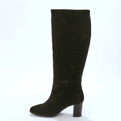 Feestelijke Schoenen|Laarzen<Blancheporte Suède leren laarzen zwart