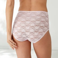 Slip En Shorty<Blancheporte Supermaxislip in stretchkant - set van 2 violine + parma