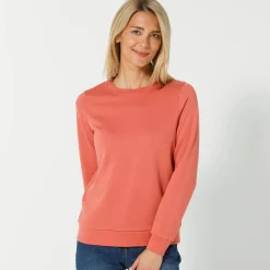 Trui En Vest<Blancheporte Sweater in molton theeroze