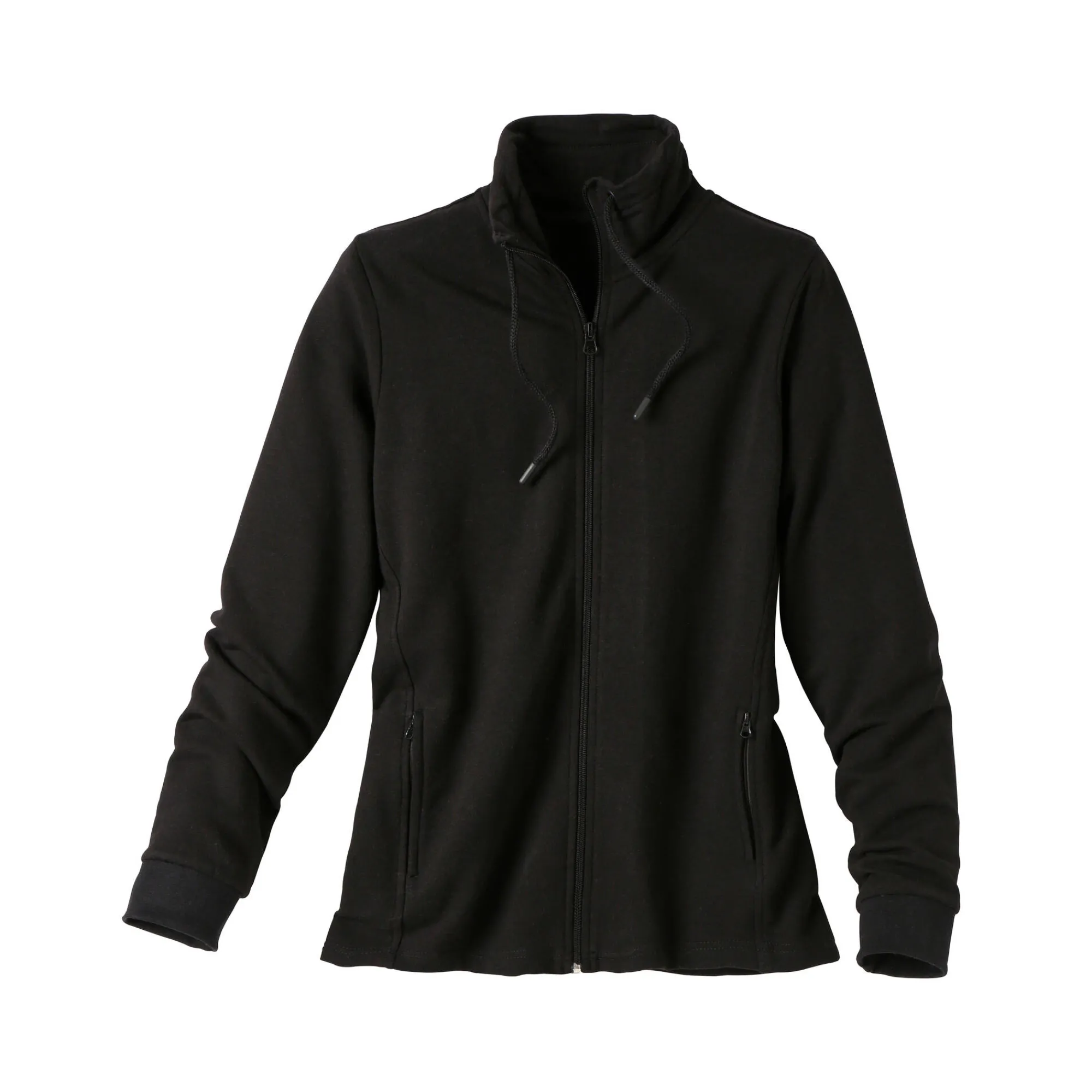 Trui En Vest<Blancheporte Sweater met rits, opstaande kraag zwart