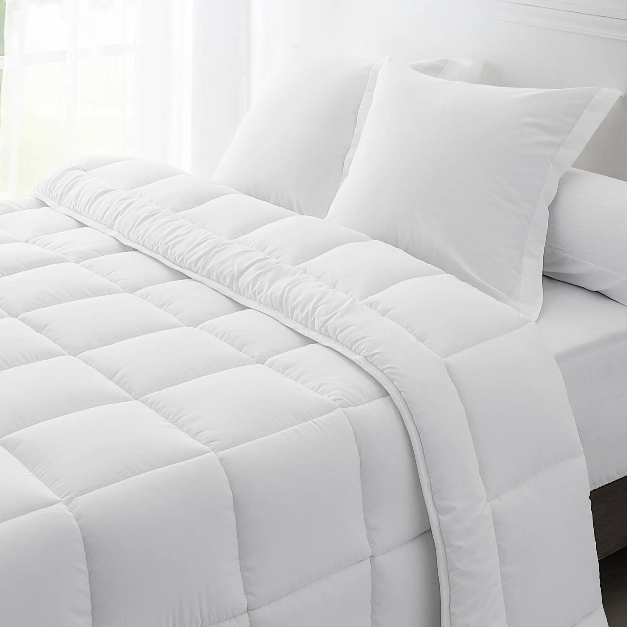 Dekbed<Blancheporte Synthetisch dekbed Courtelle 500 g/m2 wit