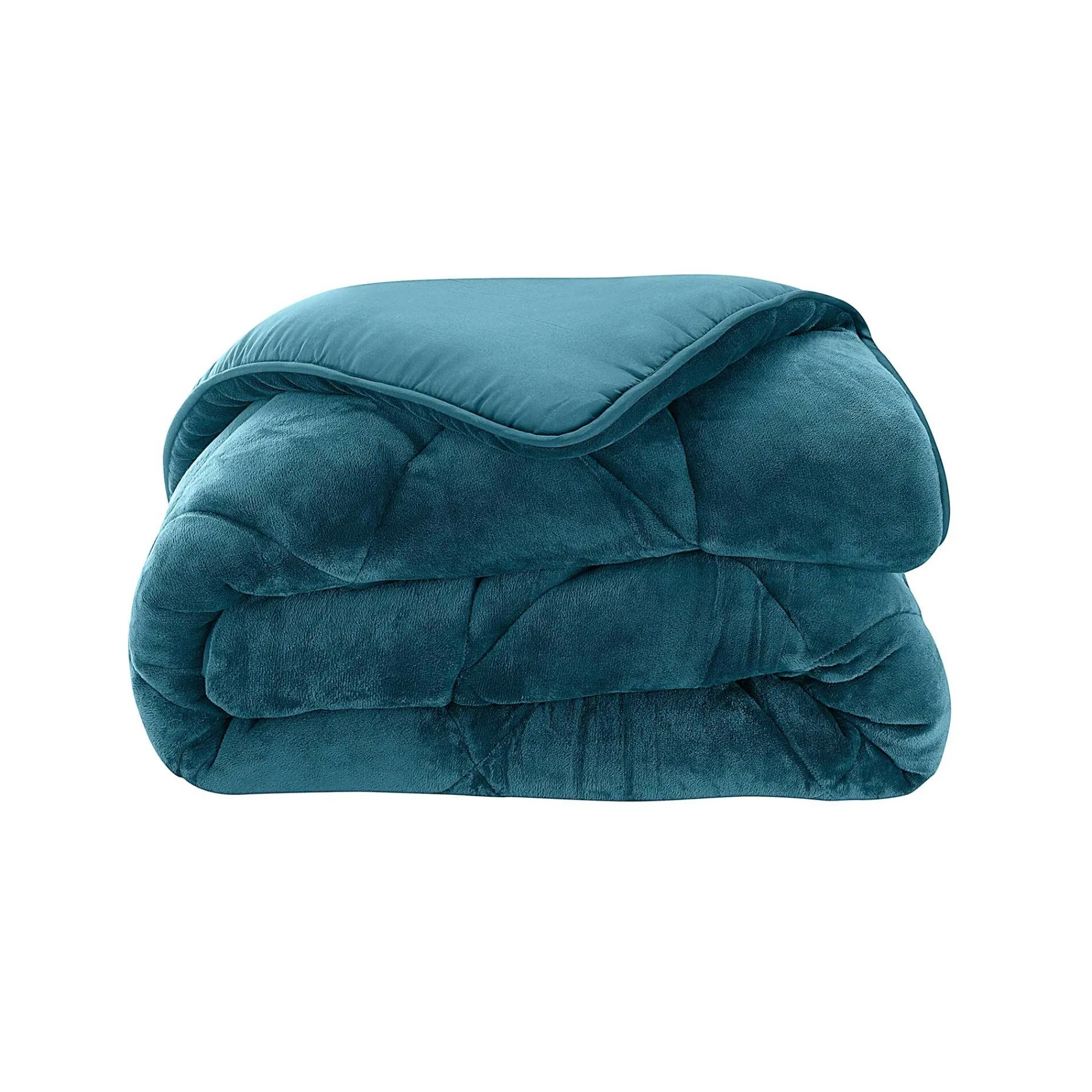 Dekbed<Blancheporte Synthetisch dekbed, dubbelzijdig, 350 g/m² eendengroen
