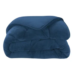 Dekbed<Blancheporte Synthetisch dekbed, dubbelzijdig, 600 g/m² marine