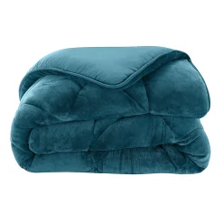 Dekbed<Blancheporte Synthetisch dekbed, dubbelzijdig, 600 g/m² eendengroen