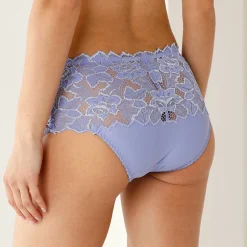 Slip En Shorty<Sans Complexe Tailleslip in effen kant Arum paars