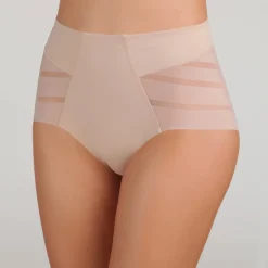 Slip En Shorty<Dim Tailleslip voor platte buik Diams' Control nude