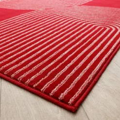 Tapijt<Blancheporte Tapijt met dubbel boogmotief terracotta