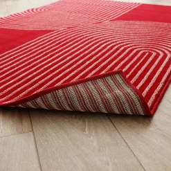 Tapijt<Blancheporte Tapijt met dubbel boogmotief terracotta