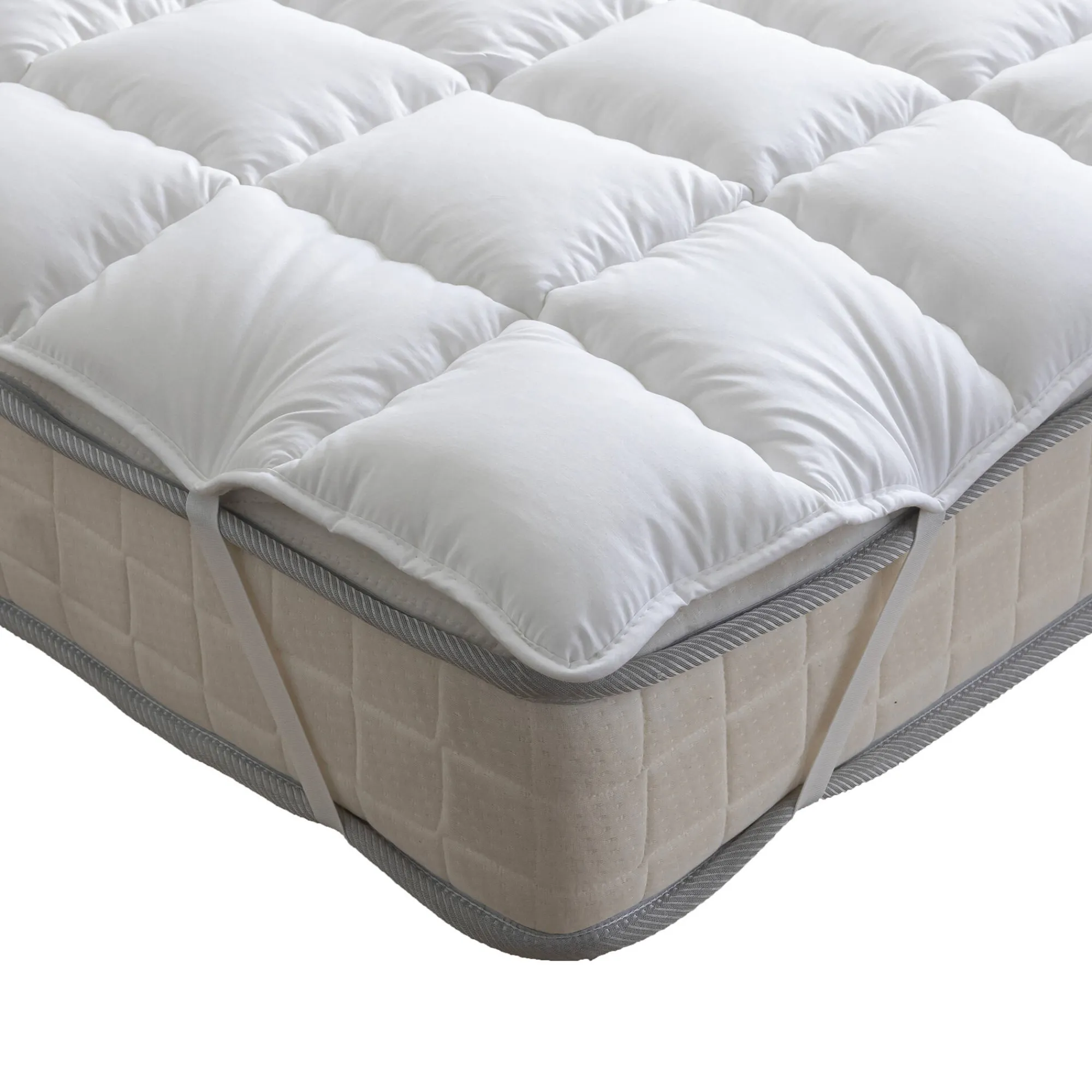 Topdekmatras<Blancheporte Temperatuurregulerende topdekmatras Outlast® 450g/m2 wit