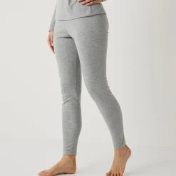 Thermisch Ondergoed<Blancheporte Thermische legging - interlock chiné grijs