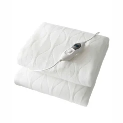 Topdekmatras<Blancheporte Topdekmatras met automatische verwarming wit