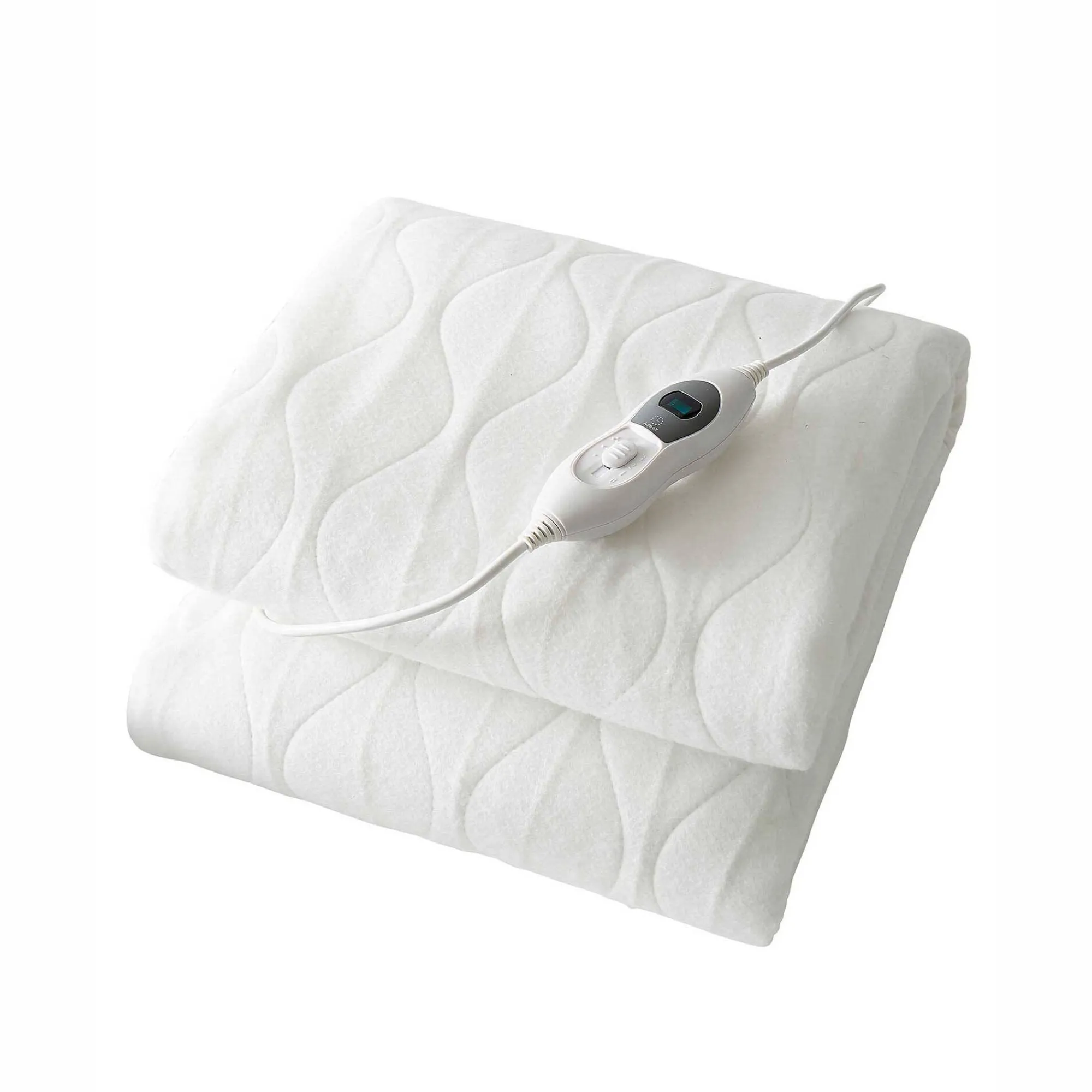 Topdekmatras<Blancheporte Topdekmatras met automatische verwarming wit