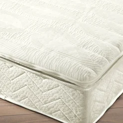 Topdekmatras<Blancheporte Topdekmatras met vormgeheugen wit