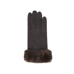 Accessoires En Juwelen<Isotoner Touchscreen handschoenen met nepbont bruin
