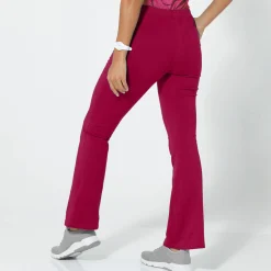Legging<Blancheporte Trompetlegging in jerseytricot kersenrood